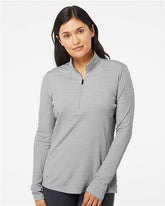 Women's Lightweight Mélange Quarter-Zip Pullover