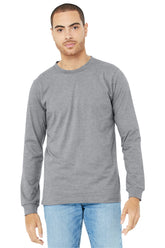 BELLA+CANVAS ® Unisex Heather CVC Long Sleeve Tee BC3501CVC