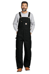 Carhartt ® Tall Firm Duck Insulated Bib Overalls CTT106672