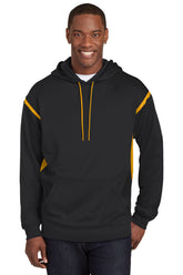 Sport-Tek ® Tech Fleece Colorblock Hooded Sweatshirt. F246