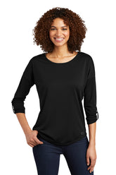 OGIO ® Women's Gravitate Scoop 3/4-Sleeve . LOG141