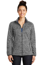 Sport-Tek ® Women's PosiCharge ® Electric Heather Soft Shell Jacket. LST30