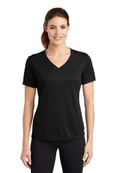 Sport-Tek ® Women's PosiCharge ® RacerMesh ® V-Neck Tee. LST340