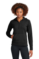 Sport-Tek ® Women's Sport-Wick ® Stretch 1/2-Zip Hoodie LST856