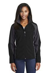 Sport-Tek ® Women's Colorblock Soft Shell Jacket. LST970