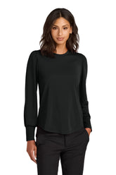 Mercer+Mettle ® Women's Stretch Jersey Long Sleeve Blouson Top MM1019