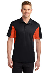 Sport-Tek ® Tall Side Blocked Micropique Sport-Wick ® Polo. TST655