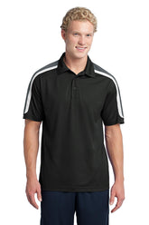 Sport-Tek ® Tricolor Shoulder Micropique Sport-Wick ® Polo. ST658
