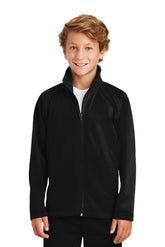 Sport-Tek ® Youth Tricot Track Jacket. YST90