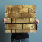 Modern Antique Gold Metallic