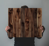 Refined Dark Walnut Wood