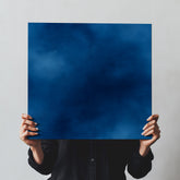 Lustrous Deep Blue Soft Subtle