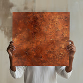 Grounded Metallic Shiny Copper