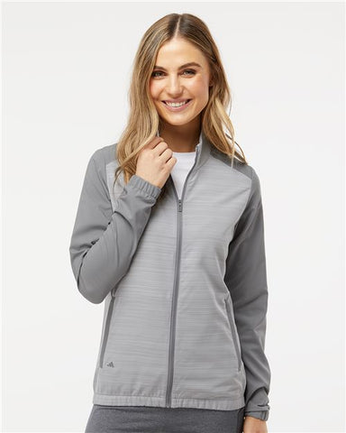 Women's Heather Block Full-Zip Windshirt