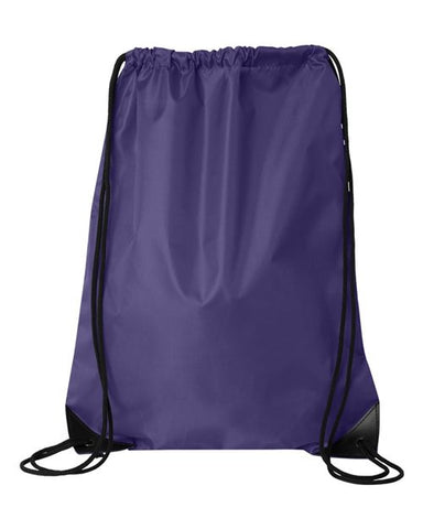 Purple drawstring backpack online