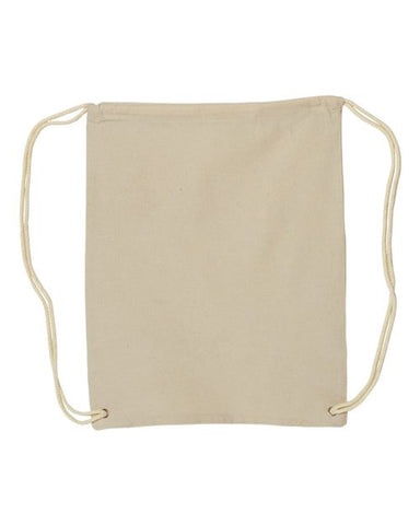 Canvas Drawstring Backpack