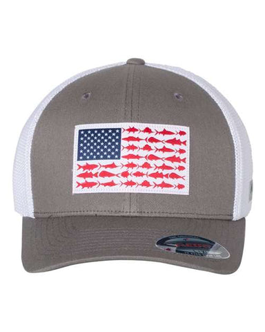 PFG Fish Flag Mesh™ Flexfit® Cap