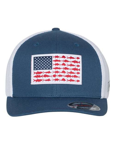 PFG Fish Flag Mesh™ Flexfit® Cap