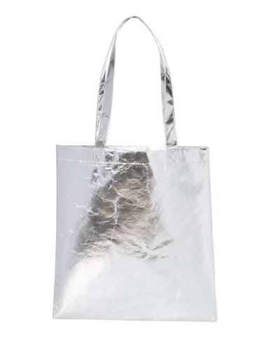 Metallic Tote