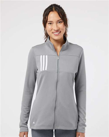 Women's 3-Stripes Double Knit Full-Zip