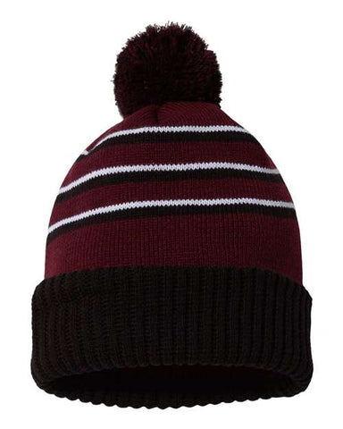 Pom Cuffed Beanie