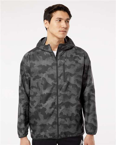 Hooded Full-Zip Windbreaker