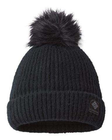 Winter Blur™ Pom-Pom Cuffed Beanie