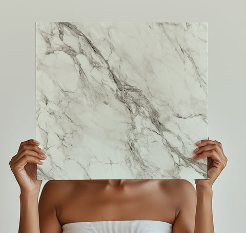 Flawless Carrara Marble