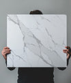 Whimsical Carrara Marble