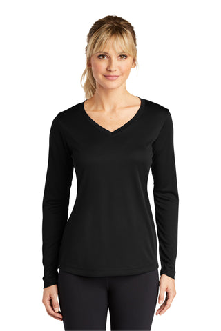 Sport-Tek® Ladies Long Sleeve PosiCharge® Competitor™ V-Neck Tee. LST353LS