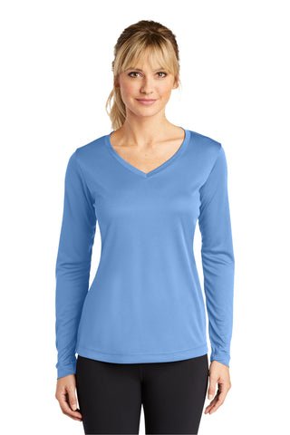 Sport-Tek® Ladies Long Sleeve PosiCharge® Competitor™ V-Neck Tee. LST353LS