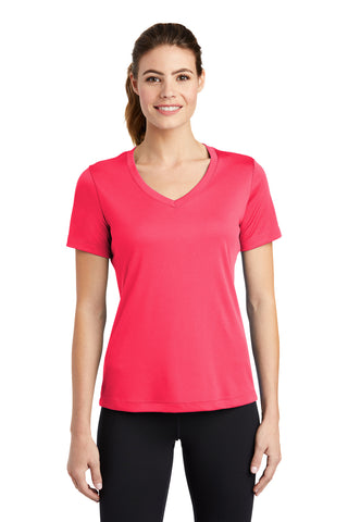 Sport-Tek® Ladies PosiCharge® Competitor™ V-Neck Tee. LST353