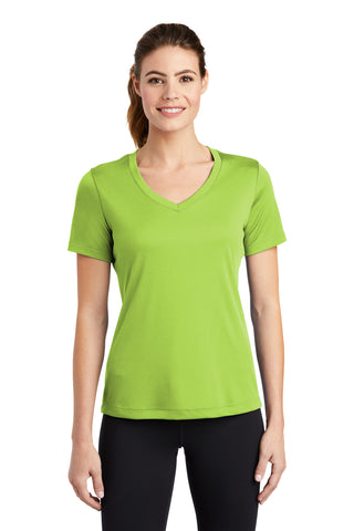 Sport-Tek® Ladies PosiCharge® Competitor™ V-Neck Tee. LST353