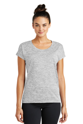 Sport-Tek® Ladies PosiCharge® Electric Heather Sporty Tee. LST390