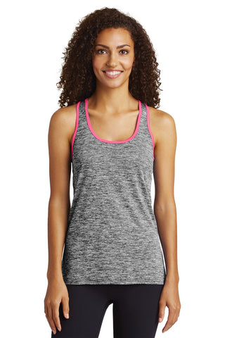 Sport-Tek  ®  Women's PosiCharge  ®  Electric Heather Racerback Tank. LST396