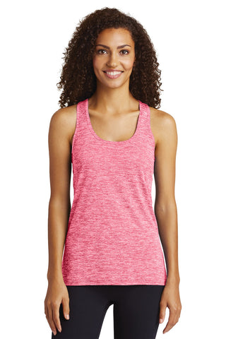 Sport-Tek  ®  Women's PosiCharge  ®  Electric Heather Racerback Tank. LST396