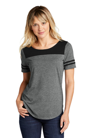 Sport-Tek  ®  Women's PosiCharge  ®  Tri-Blend Wicking Fan Tee. LST403