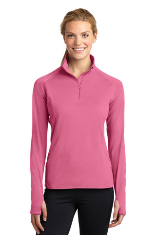 Sport-Tek ®  Women's Sport-Wick ®  Stretch 1/4-Zip Pullover. LST850