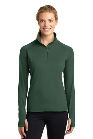 Sport-Tek ®  Women's Sport-Wick ®  Stretch 1/4-Zip Pullover. LST850