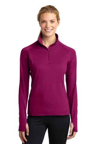 Sport-Tek ®  Women's Sport-Wick ®  Stretch 1/4-Zip Pullover. LST850