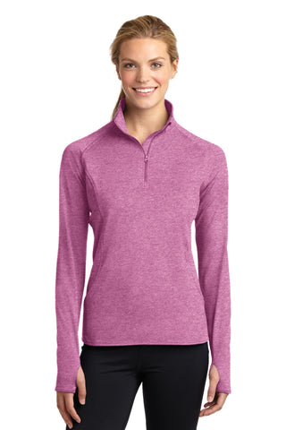 Sport-Tek® Ladies Sport-Wick® Stretch 1/4-Zip Pullover. LST850