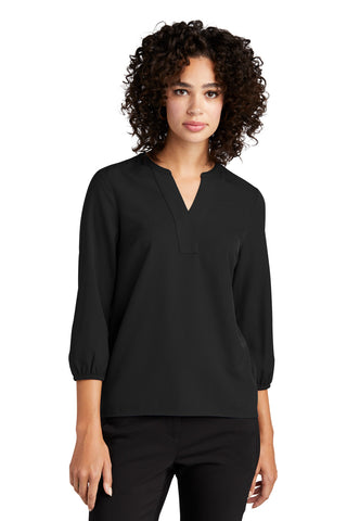 Mercer+Mettle® Women's Stretch Crepe 3/4-Sleeve Blouse MM2011