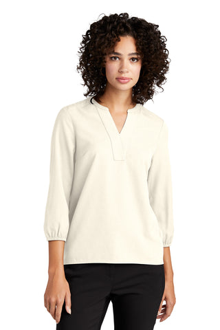 Mercer+Mettle® Women's Stretch Crepe 3/4-Sleeve Blouse MM2011