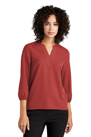 Mercer+Mettle® Women's Stretch Crepe 3/4-Sleeve Blouse MM2011