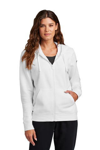 Nike Ladies Club Fleece Sleeve Swoosh Full-Zip Hoodie NKFD9890