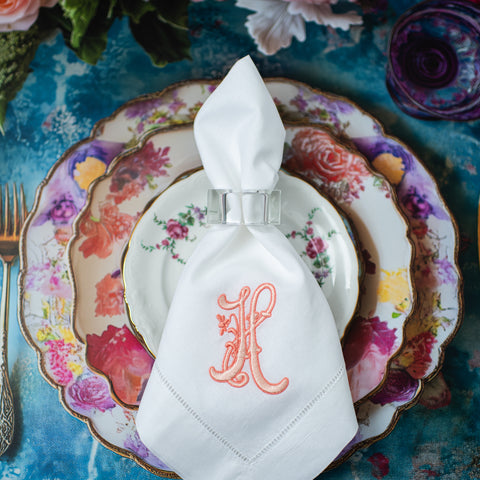 Custom Embroidered Napkins