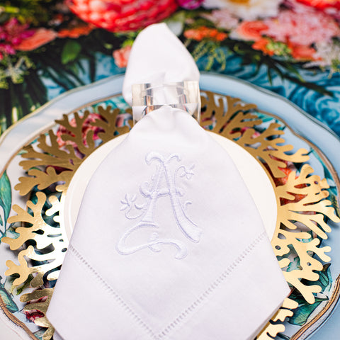 Custom Embroidered Napkins