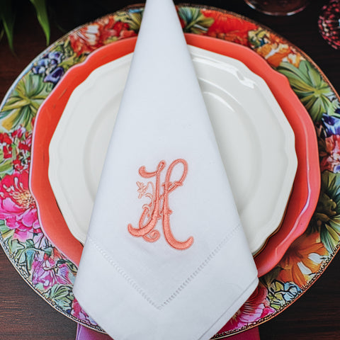 Custom Embroidered Napkins