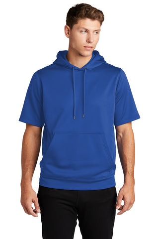 Sport-Tek ® Sport-Wick ® Fleece Short Sleeve Hooded Pullover. ST251