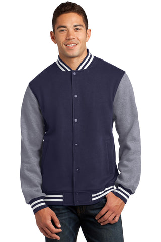 Sport-Tek® Fleece Letterman Jacket. ST270